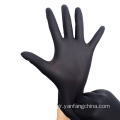 Χημειοθεραπεία προστατευτικά μαύρα γάντια χωρίς νιτρίλια
